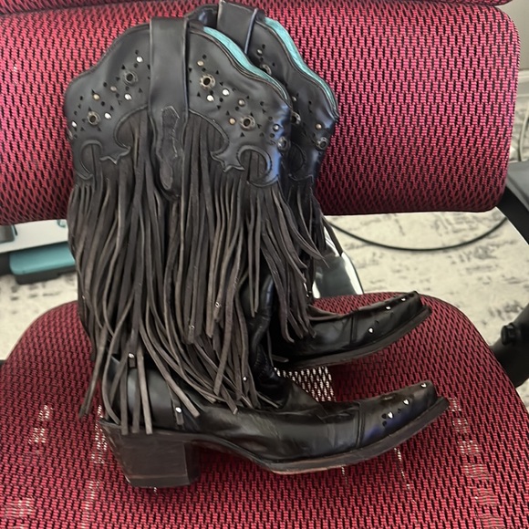 Corral fringe boots size 9 - Picture 5 of 13